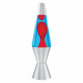 14.5" LAVA LAMP - RED/BLUE/SILVER - LCHF