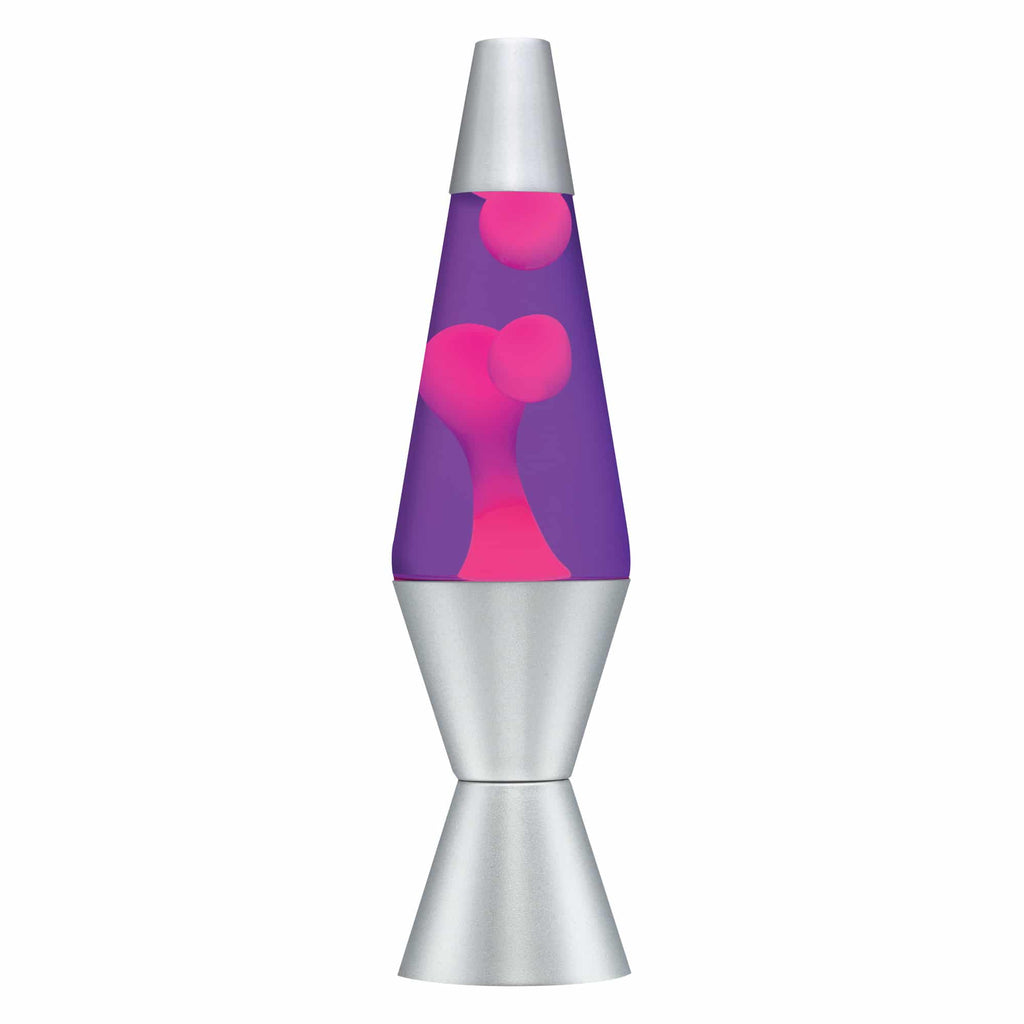14.5" LAVA LAMP - PINK/PURPLE/SILVER - LJ2E
