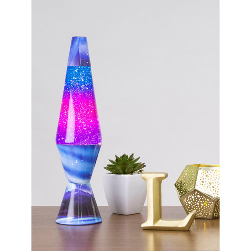 14.5" LAVA LAMP COLORMAX NORTHERN LIGHTS - GLITTER - 17LH