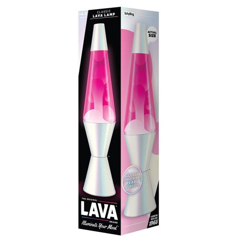 14.5" LAVA LAMP OPALESCENT PEARL - P0H3