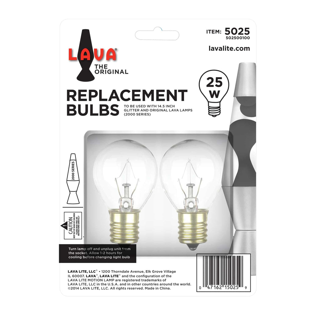 25W LAVA LAMP LIGHT BULB W/TRAY - 7O4E
