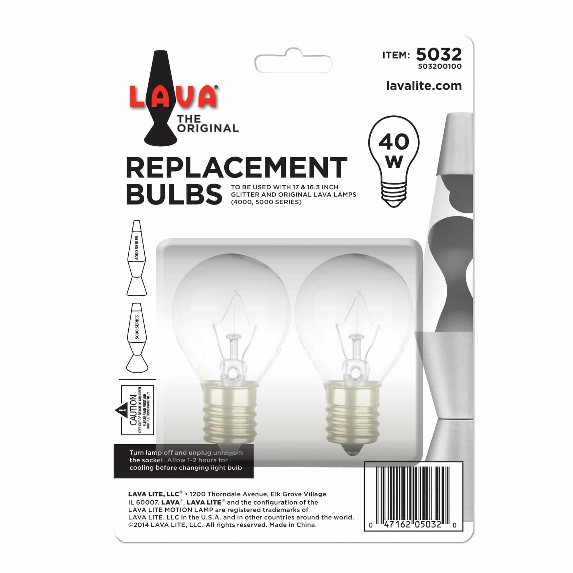 40W LAVA LAMP LIGHT BULB A15 - 27J9