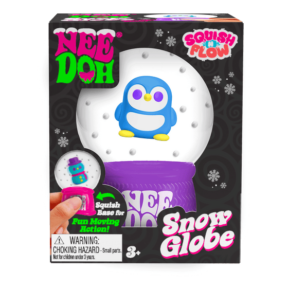 NEEDOH SQUISH N FLOW SNOW GLOBE - VCQ8