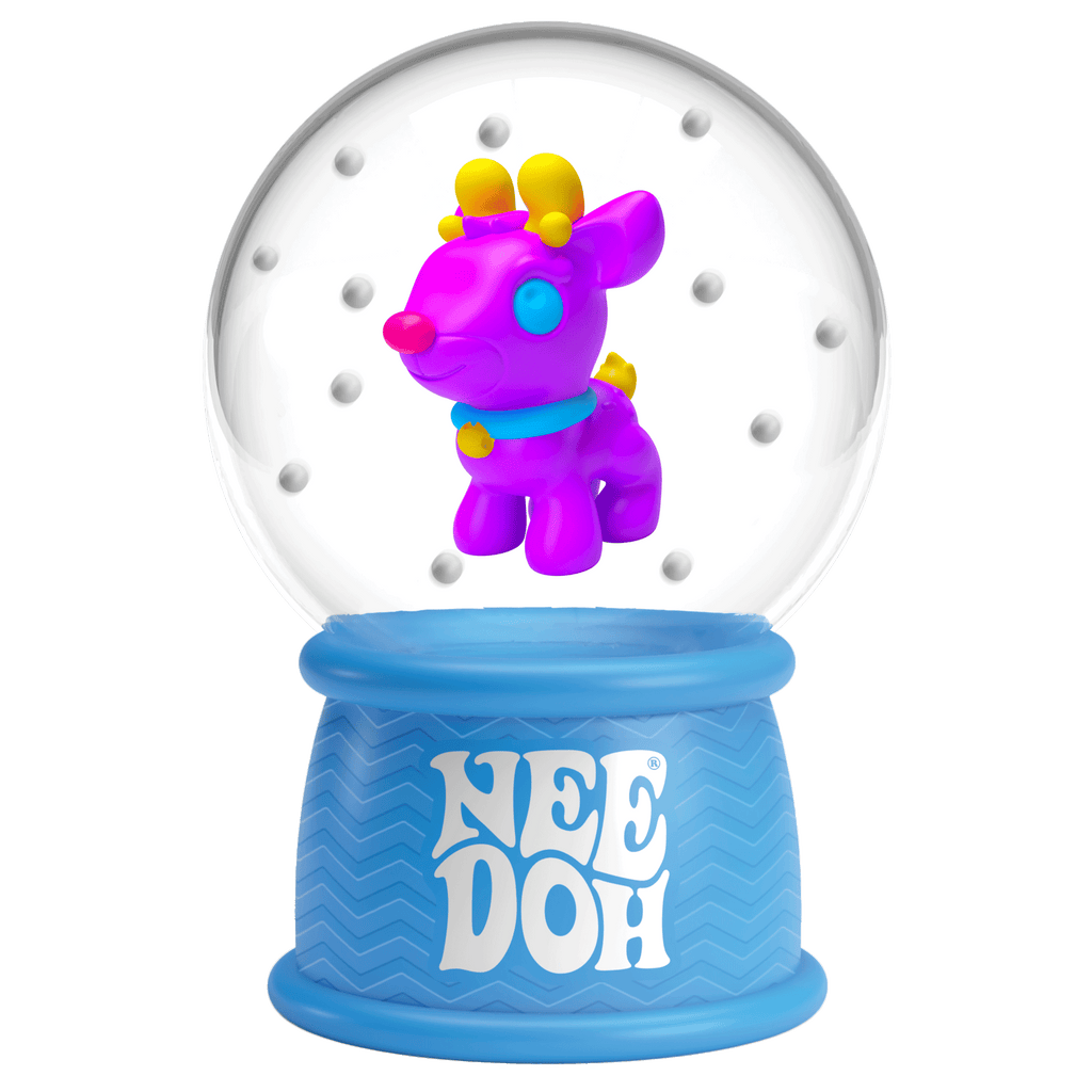 NEEDOH SQUISH N FLOW SNOW GLOBE - VCQ8