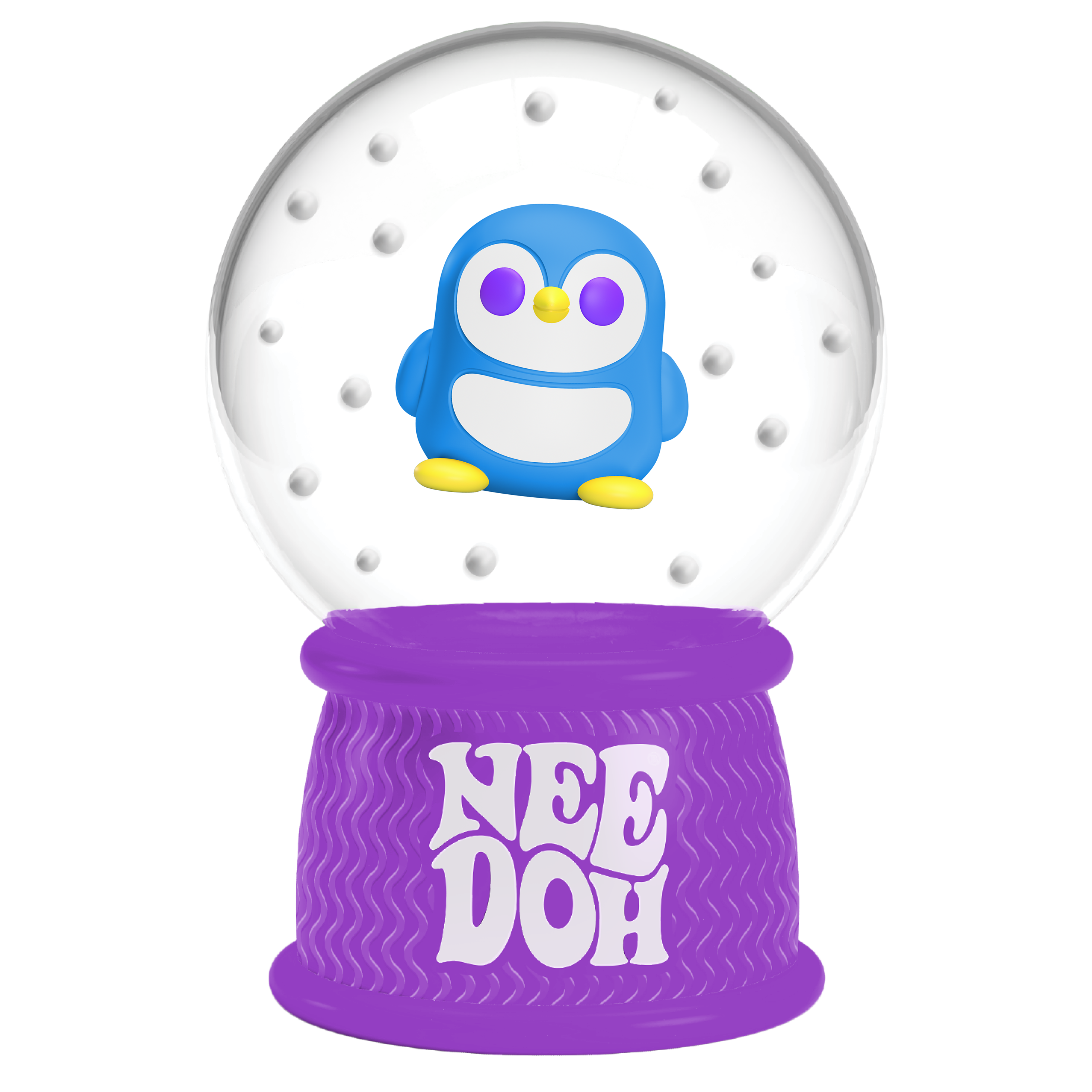 NEEDOH SQUISH N FLOW SNOW GLOBE - VCQ8