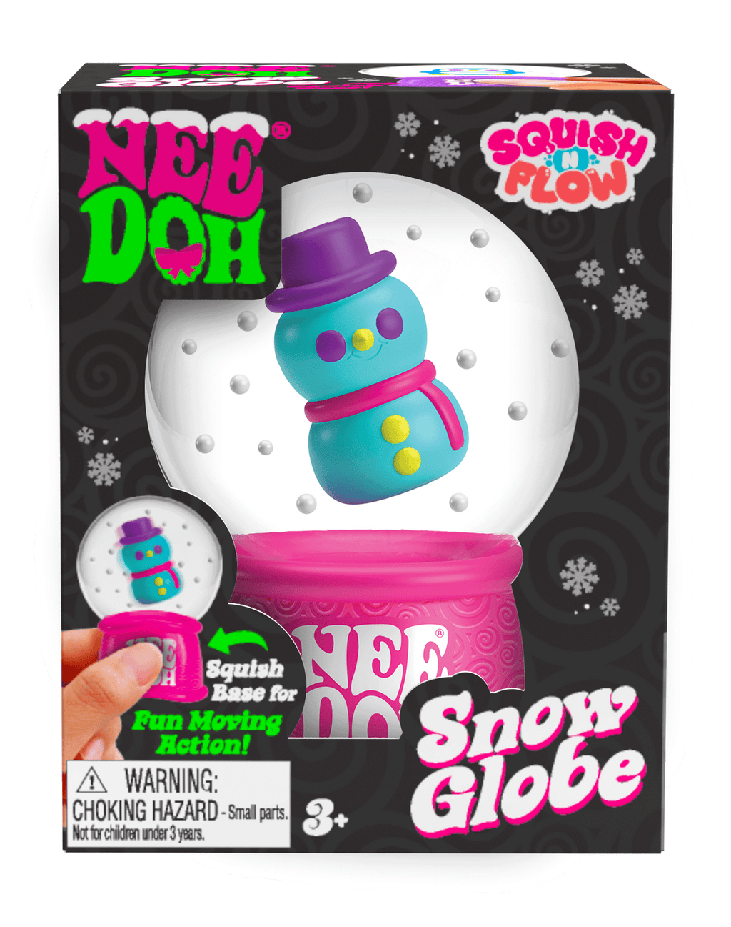 NEEDOH SQUISH N FLOW SNOW GLOBE - VCQ8