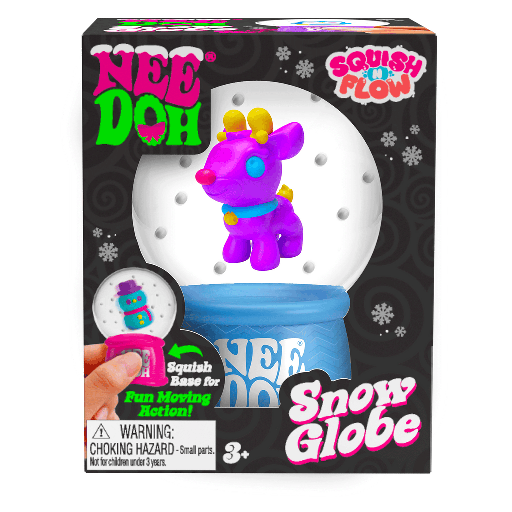 NEEDOH SQUISH N FLOW SNOW GLOBE - VCQ8