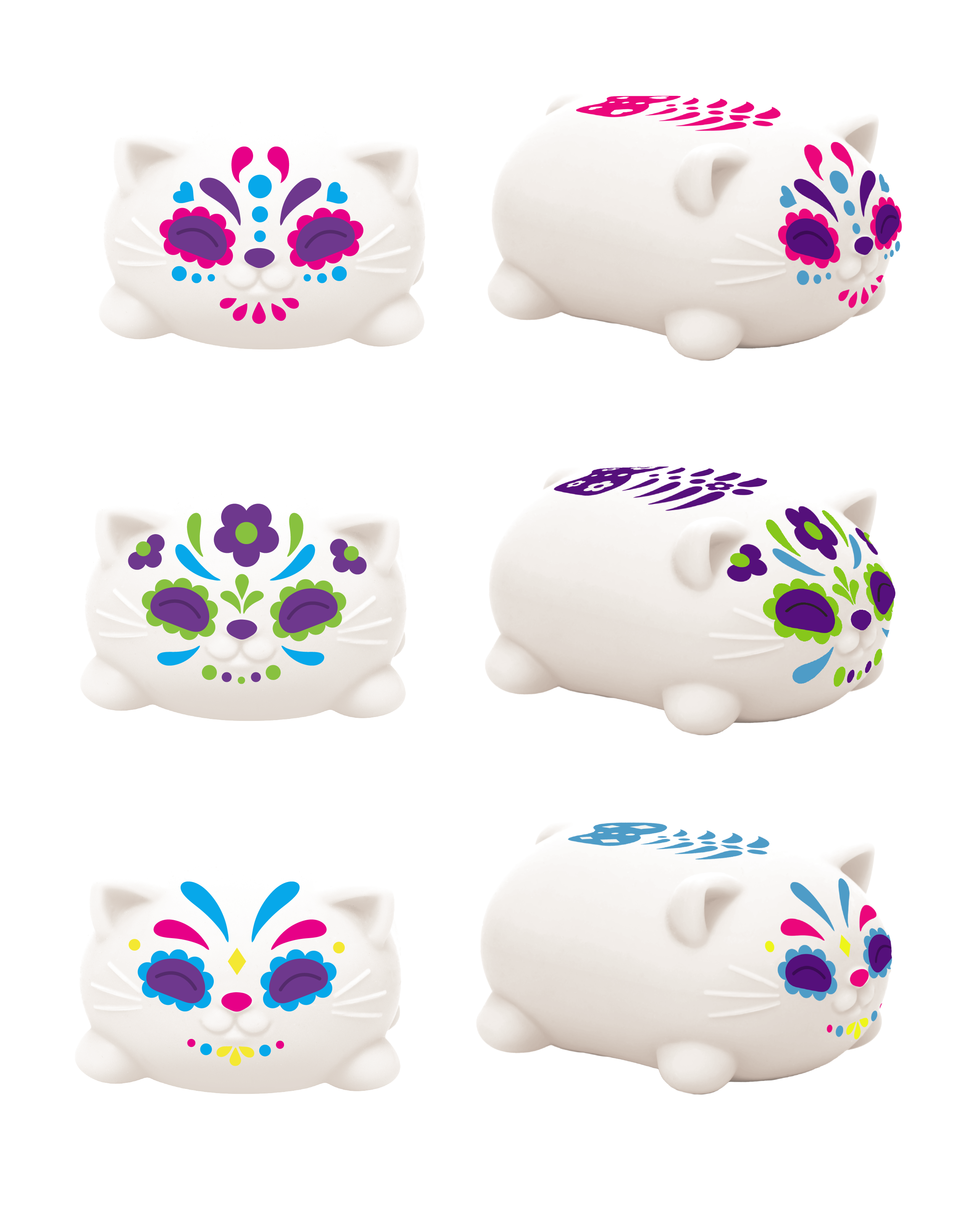 NEEDOH SUGAR SKULL CATS - LF34