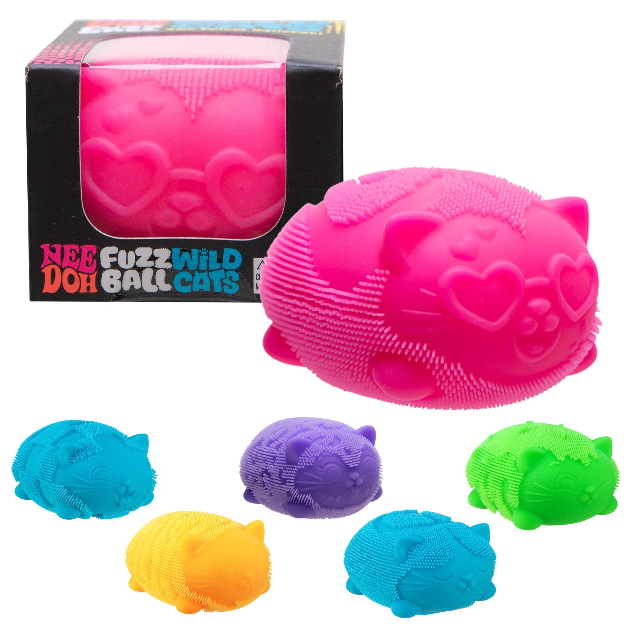 NEEDOH® FUZZ BALL WILD CATS - 7HBB